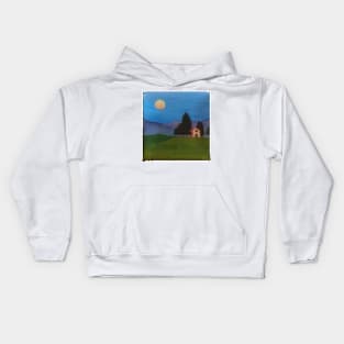 village landscape Kids Hoodie